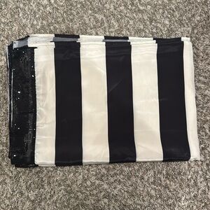 Black and White Saree